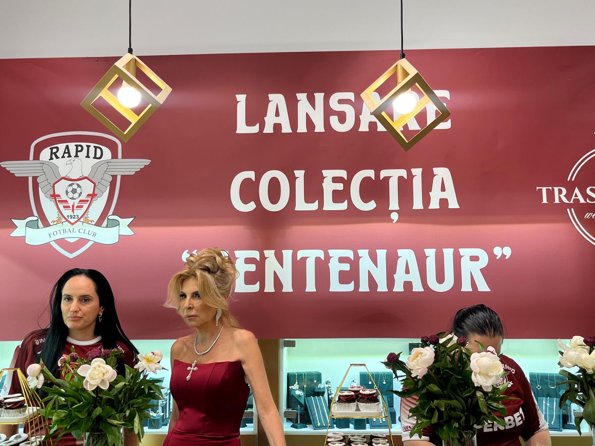 Rapid a lansat o serie de produse din aur cu o zi înainte de aniversarea clubului » Ce concurs au pregătit giuleștenii pentru fani