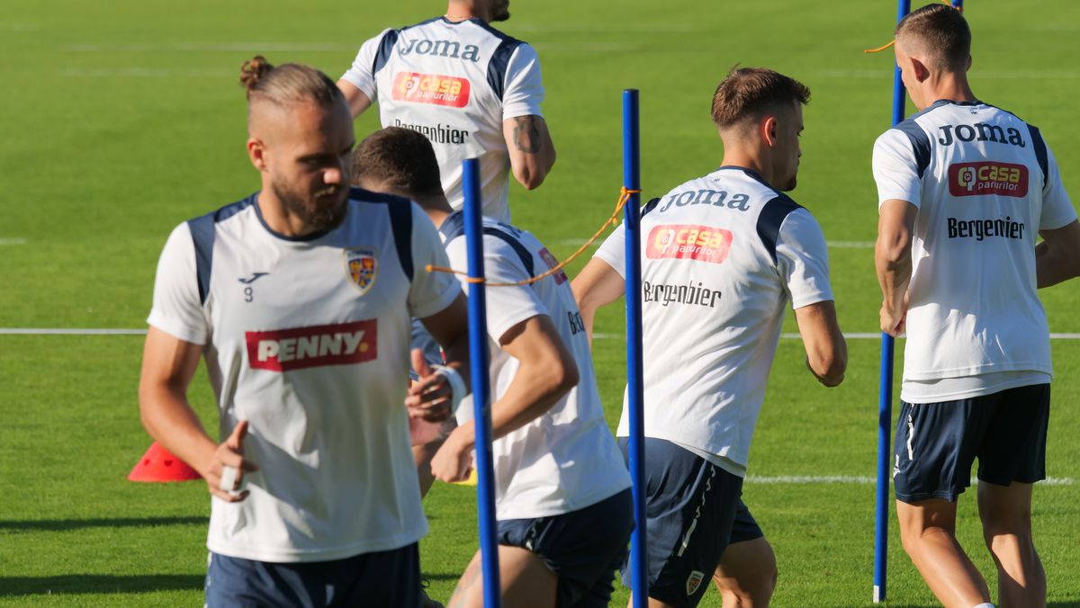 „Hai, băieți, pentru optimi!” » Îndemn spartan la penultimul antrenament „tricolor” înainte de Slovacia - România