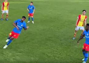 FCSB se distrează acum în primul amical din Olanda » Ștefănescu a dat primul gol în roș-albastru