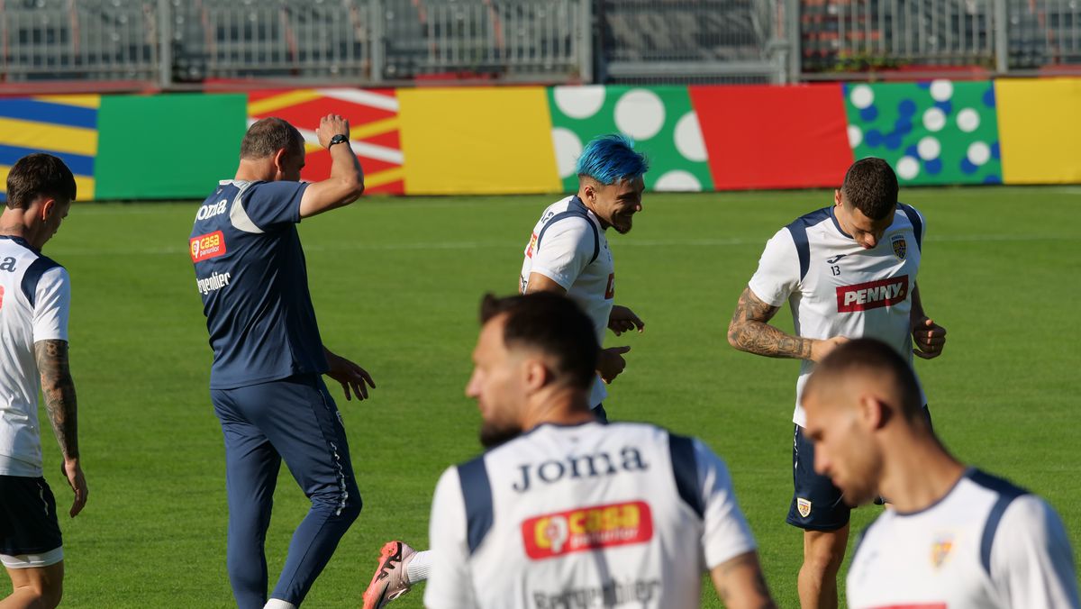 „Hai, băieți, pentru optimi!” » Îndemn spartan la penultimul antrenament „tricolor” înainte de Slovacia - România