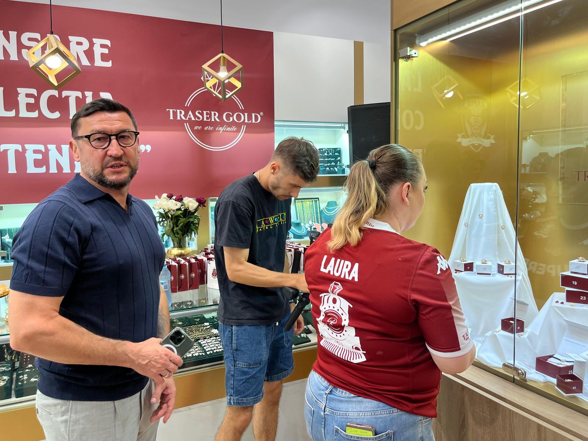 Rapid a lansat o serie de produse din aur cu o zi înainte de aniversarea clubului » Ce concurs au pregătit giuleștenii pentru fani