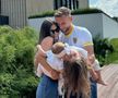Denis Drăguș alături de familie