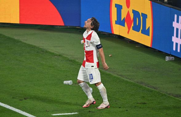 Luka Modric, de la agonie la extaz în doar 32 de secunde din meciul Croația - Italia » Recordul stabilit