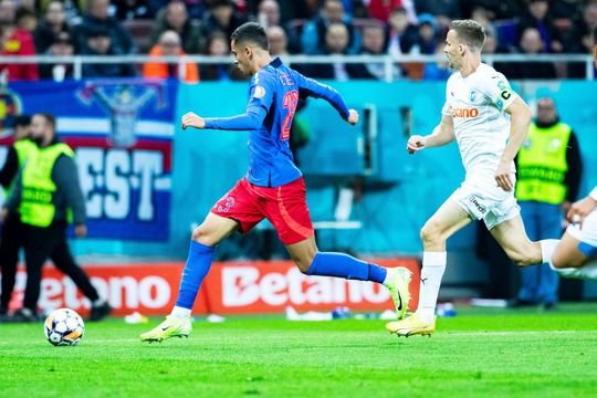Ionuț Cercel la FCSB - U Craiova, imagini din timpul meciului. Ionuț Cercel/ foto: Cristi Preda (GSP)