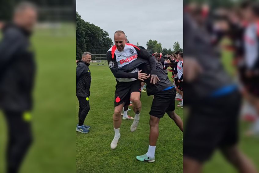 VIDEO FCSB, în efectiv complet în cantonamentul din Olanda: ultimii jucători ajunși sub comanda lui Charalambous » Cum a fost primit Denis Alibec