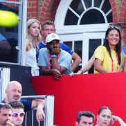 Emma Răducanu, urmărindu-l pe Carlos Alcaraz la ATP Queen's / Foto: Imago Images