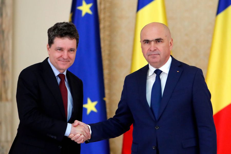 Nicușor Dan, președintele României, și Ilie Bolojan, premierul țării Nicușor Dan e la capătul firului