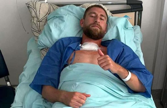 Fostului fotbalist de la Dinamo i-a fost extirpată o tumoră, la 24 de ani