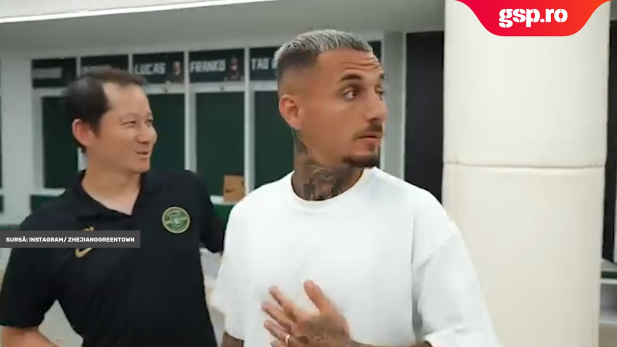 Primire „made in China” pentru Mitriță » Românul, copleșit de atenție: „Hai, Alexandru, suntem nerăbdători!”