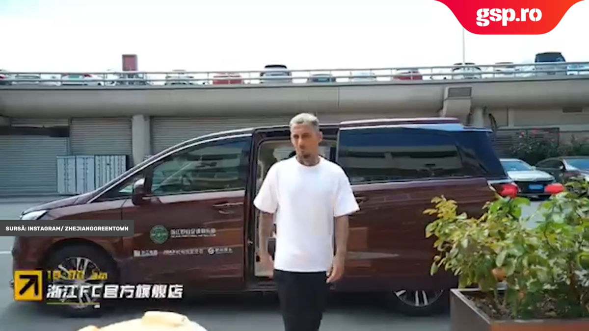 Primire „made in China” pentru Mitriță » Românul, copleșit de atenție: „Hai, Alexandru, suntem nerăbdători!”