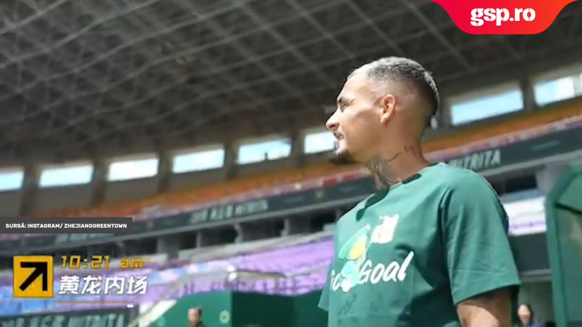 Primire „made in China” pentru Mitriță » Românul, copleșit de atenție: „Hai, Alexandru, suntem nerăbdători!”