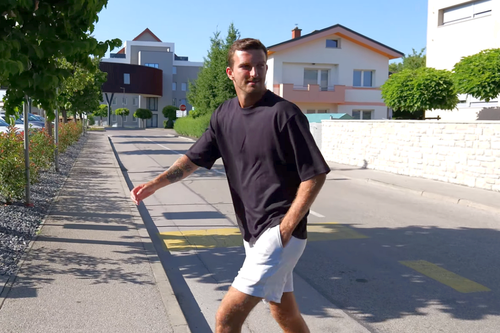 VIDEO Lars Kramer a făcut primele declarații ca fotbalist al Rapidului și a amintit de un nume din Giulești: „Sunt un lider înnăscut!”