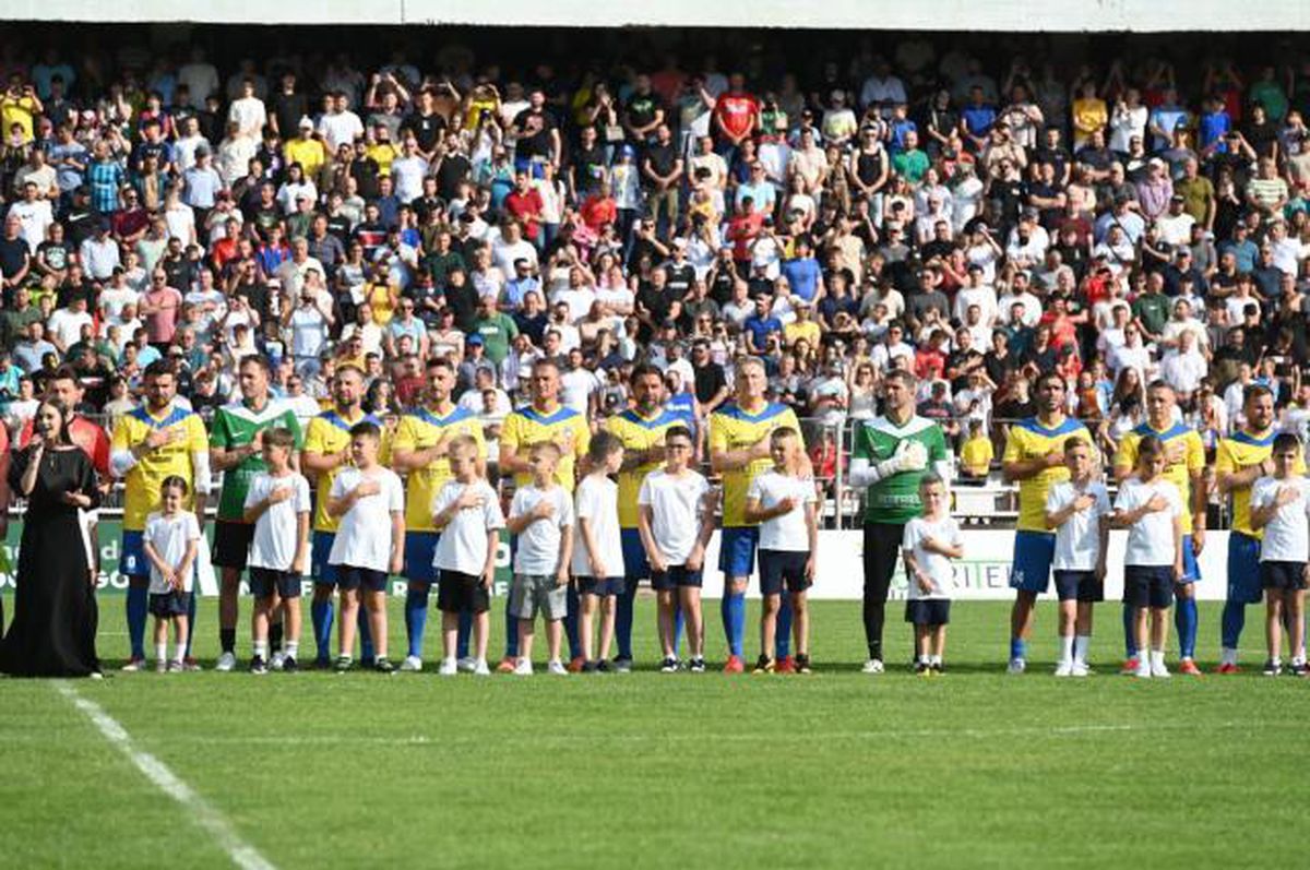 Meciul de retragere al lui Dorin Goian