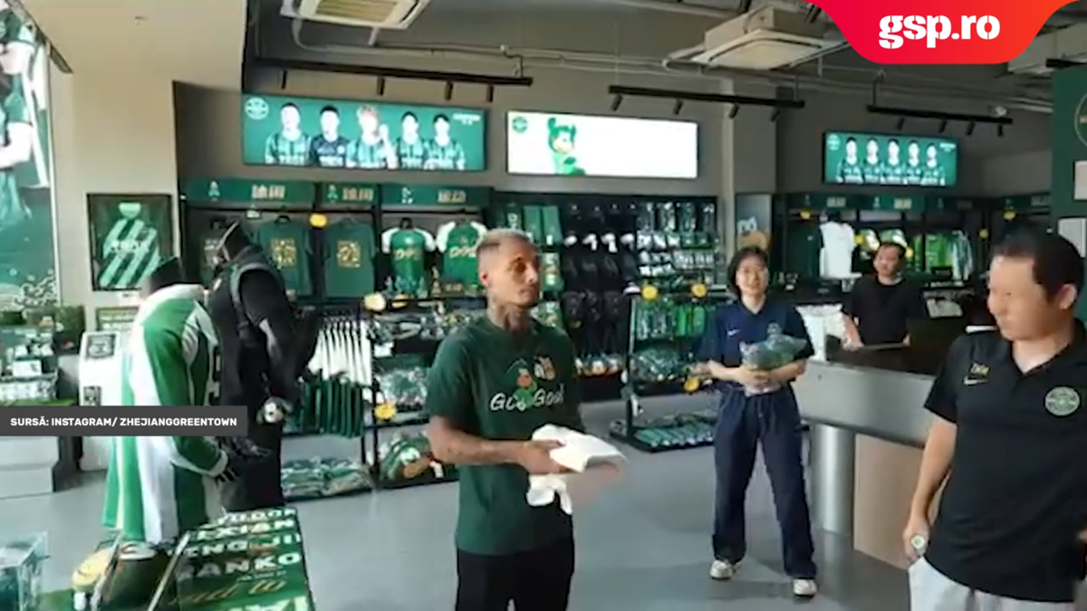 Primire „made in China” pentru Mitriță » Românul, copleșit de atenție: „Hai, Alexandru, suntem nerăbdători!”