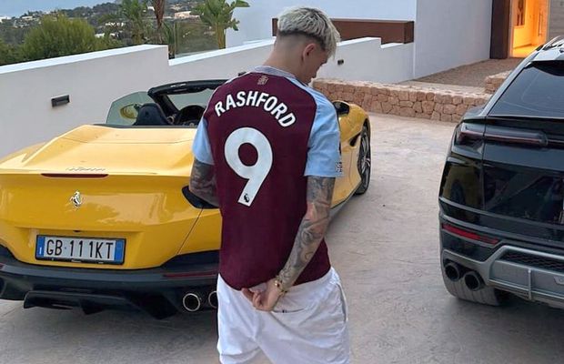 Ruptură totală » Garnacho s-a fotografiat în tricoul rivalei lui Manchester United!