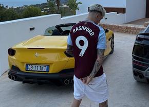 Ruptură totală! » Garnacho s-a fotografiat în tricoul lui Rashford de la Aston Villa