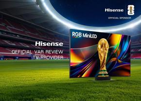 Hisense RGB MiniLED susține tehnologia VAR la Cupa Mondială FIFA 2026