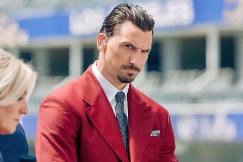 Zlatan Ibrahimovic, la FOX Sports // sursă foto: Instagram @ zlatan