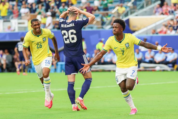Poza pentru articolul Brazilia a demolat Scoția, la revenirea lui Neymar! Show Vinicius la Miami + Maroc, victorie cu peripeții cu Haiti
