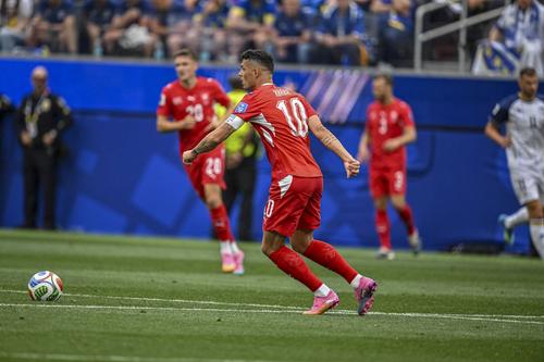 Granit Xhaka, în tricoul Elveției la CM 2026 / Foto: Imago Images