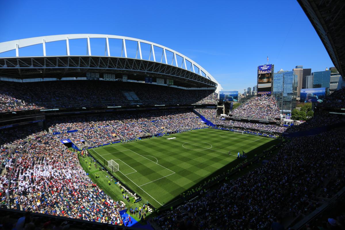 Imagini cu stadionul din Seattle