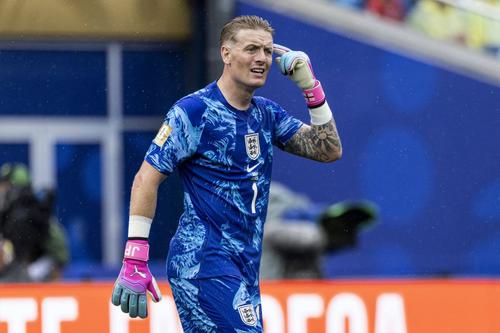Jordan Pickford, în Anglia - Ghana / Foto: Imago Images