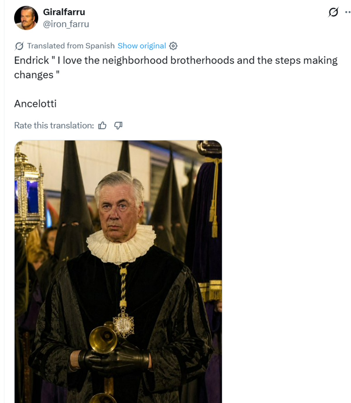 De ce au devenit meme-urile cu Endrick și Carlo Ancelotti senzația virală a acestui Campionat Mondial