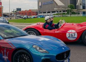Maserati celebrează un secol de istorie a Tridentului la 1000 Miglia 2026