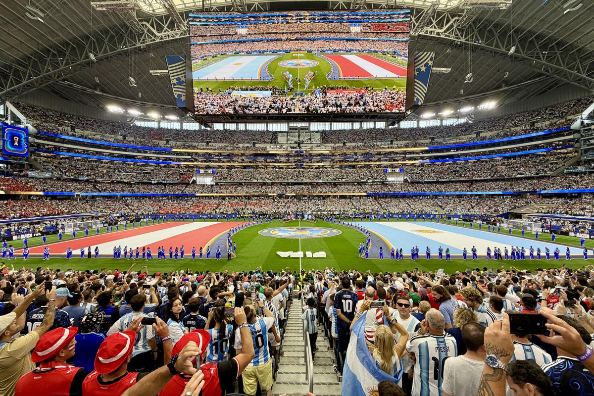 Imagini înainte de Argentina - Austria // Foto: Ionuț Iordache (GSP)