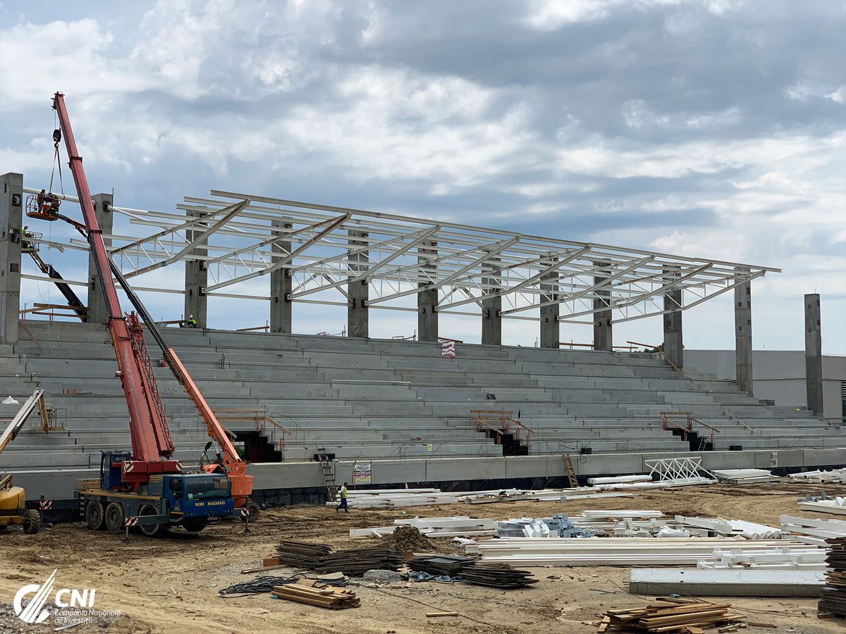 FOTO Noi imagini spectaculoase de la stadioanele Ghencea, Giulești și Arcul de Triumf » Detaliul observat la arena Stelei