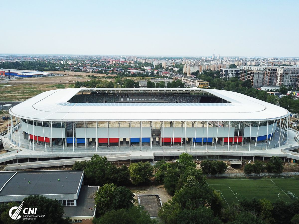 FOTO Noi imagini spectaculoase de la stadioanele Ghencea, Giulești și Arcul de Triumf » Detaliul observat la arena Stelei