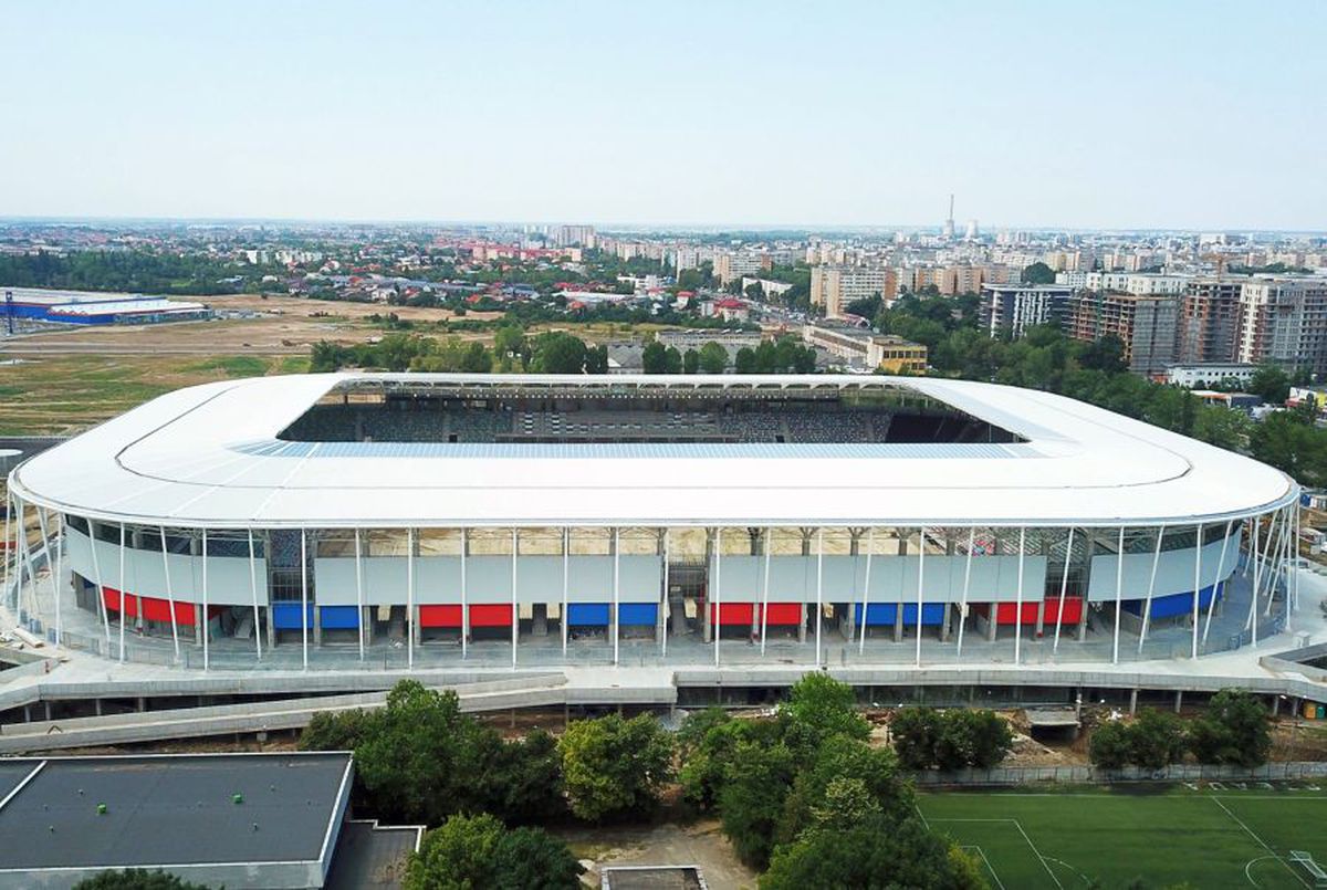 FOTO Noi imagini spectaculoase de la stadioanele Ghencea, Giulești și Arcul de Triumf » Detaliul observat la arena Stelei