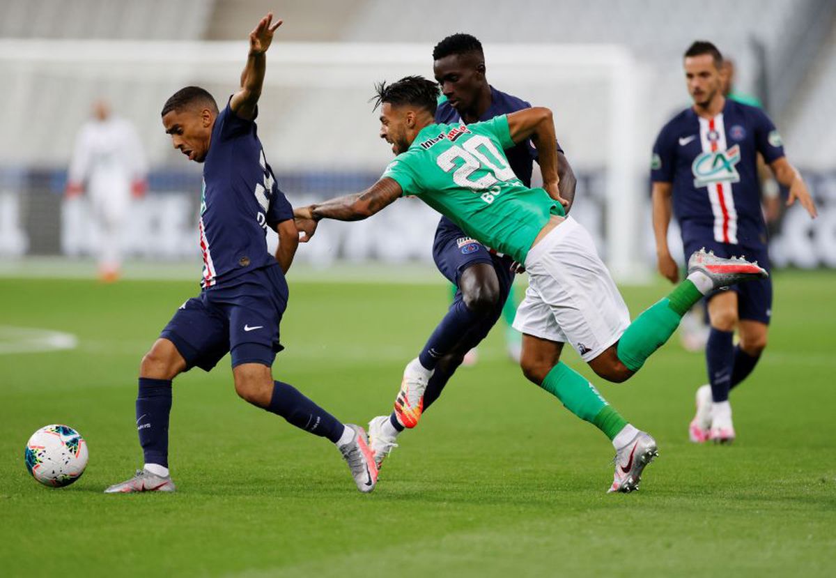 PSG - St. Etienne 1-0 » VIDEO+FOTO Neymar aduce victoria parizienilor în finala Cupei Franței! 5.000 de spectatori pe Stade de France + Mbappe, în cârje după o accidentare serioasă