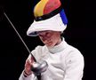 Ana Maria Popescu, în finala de la spadă, cu Sun Yiwen, la Jocurile Olimpice
(foto: Raed Krishan - Tokyo)