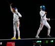 Ana Maria Popescu, în finala de la spadă, cu Sun Yiwen, la Jocurile Olimpice
(foto: Raed Krishan - Tokyo)