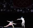 Ana Maria Popescu, în finala de la spadă, cu Sun Yiwen, la Jocurile Olimpice
(foto: Raed Krishan - Tokyo)