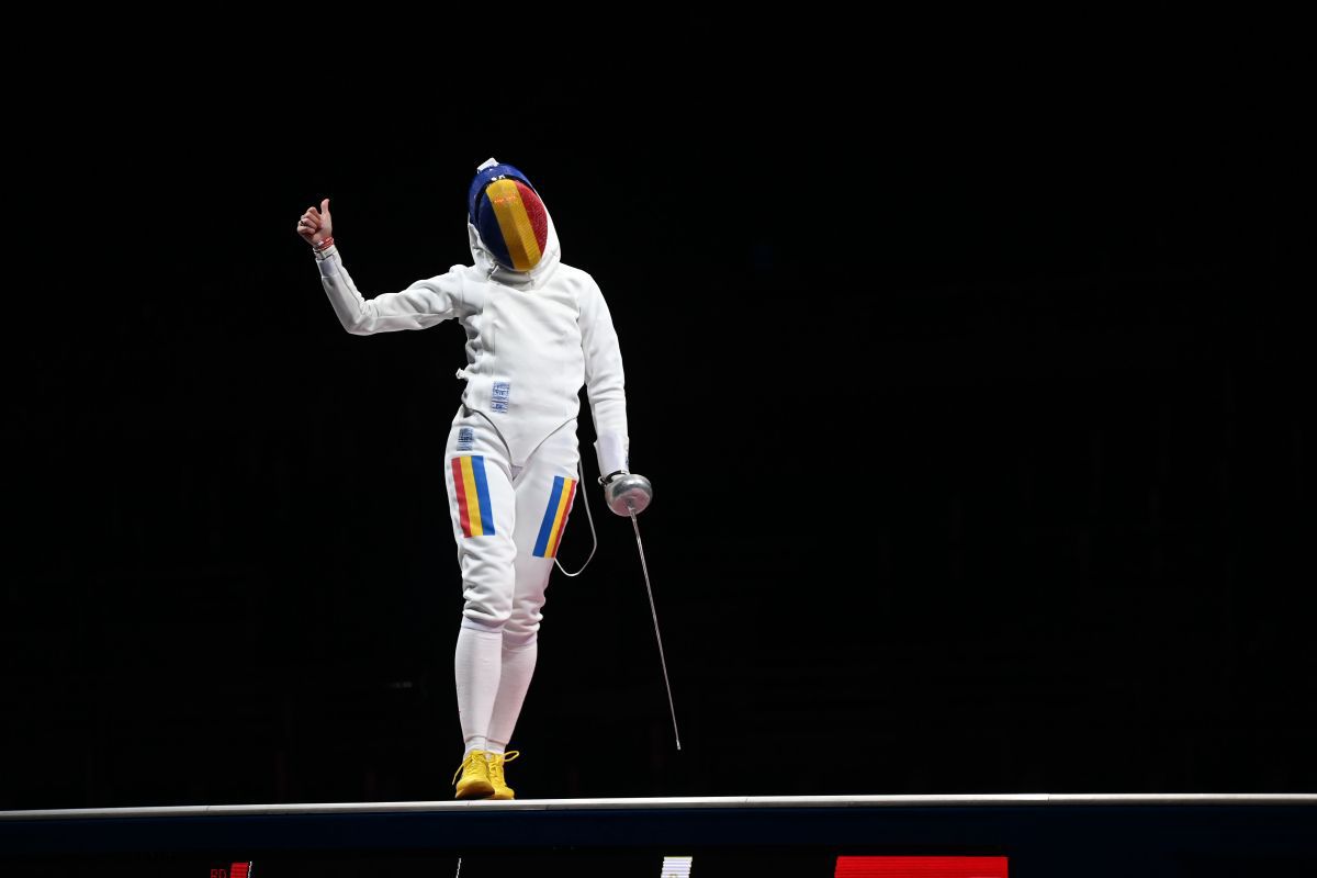 Finala de la spadă la Jocurile Olimpice: Ana Maria Popescu - Sun Yiwen 10-11 + medalia de argint