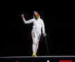 Ana Maria Popescu, în finala de la spadă, cu Sun Yiwen, la Jocurile Olimpice
(foto: Raed Krishan - Tokyo)