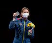 Ana Maria Popescu, medalie de argint la Jocurile Olimpice
(foto: Raed Krishan - Tokyo)