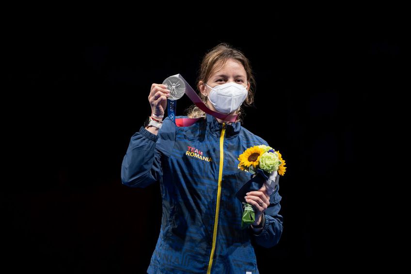 Ana Maria Popescu a câștigat prima medalie pentru România la Jocurile Olimpice / foto: Raed Krishan (Tokyo)