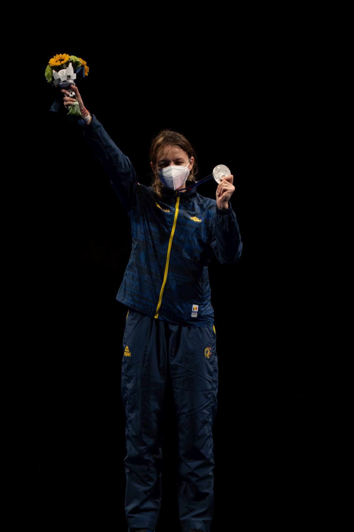 Finala de la spadă la Jocurile Olimpice: Ana Maria Popescu - Sun Yiwen 10-11 + medalia de argint