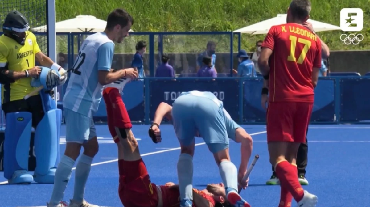 Incidente la Jocurile Olimpice în timpul meciului de hochei Spania - Argentina