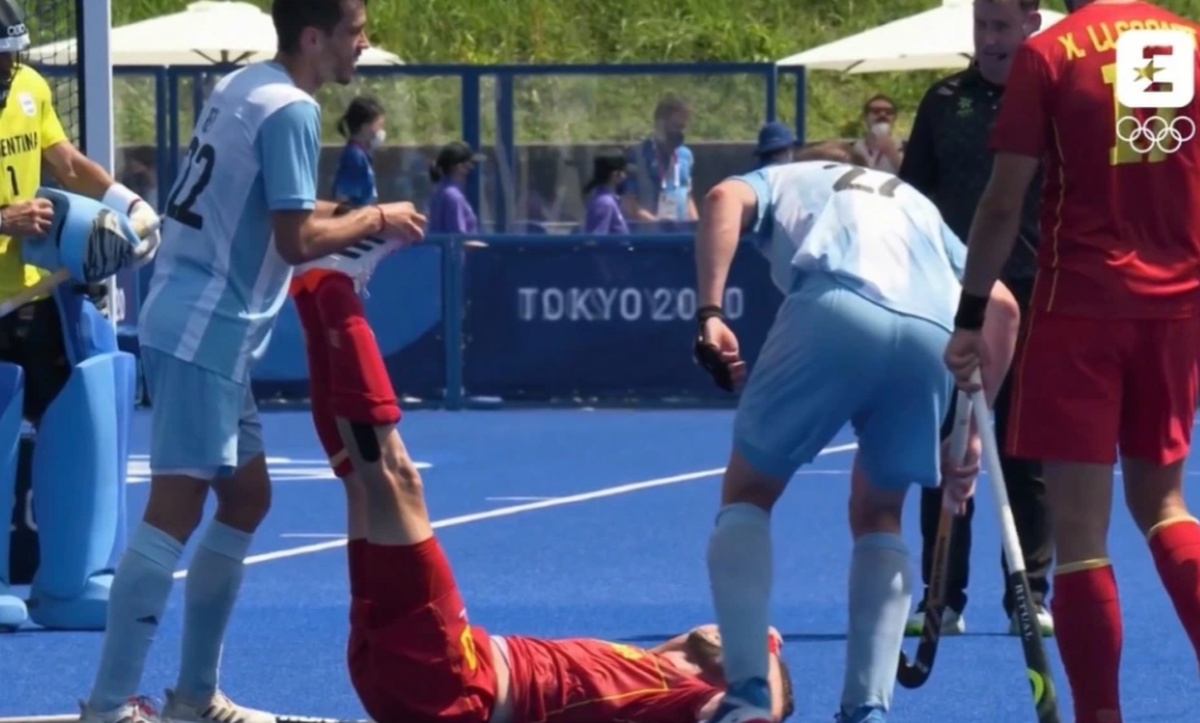 Incidente la Jocurile Olimpice în timpul meciului de hochei Spania - Argentina