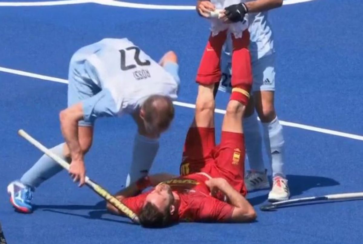 L-a lovit cu crosa în cap! Incidente la Jocurile Olimpice