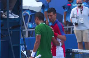 Novak Djokovic, surprins imediat după victoria din primul tur de la Tokyo » Ce i-a cerut adversarul