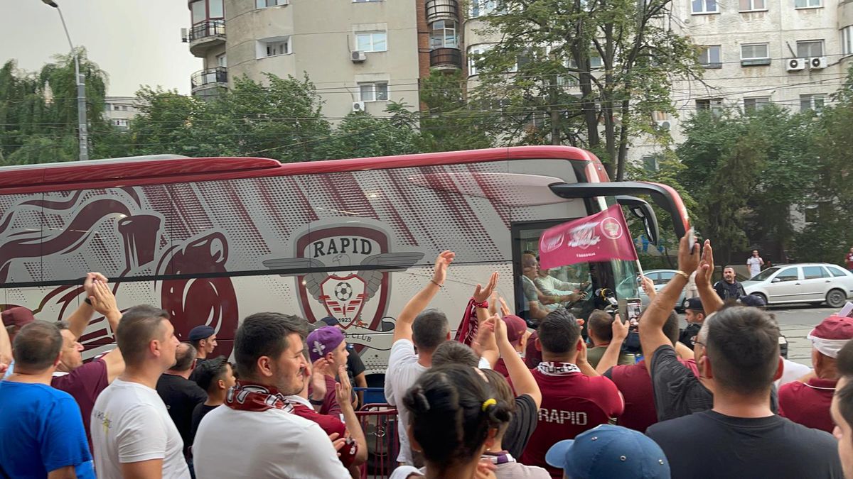 FOTO Rapid - FCSB, suporteri 24.07.2022