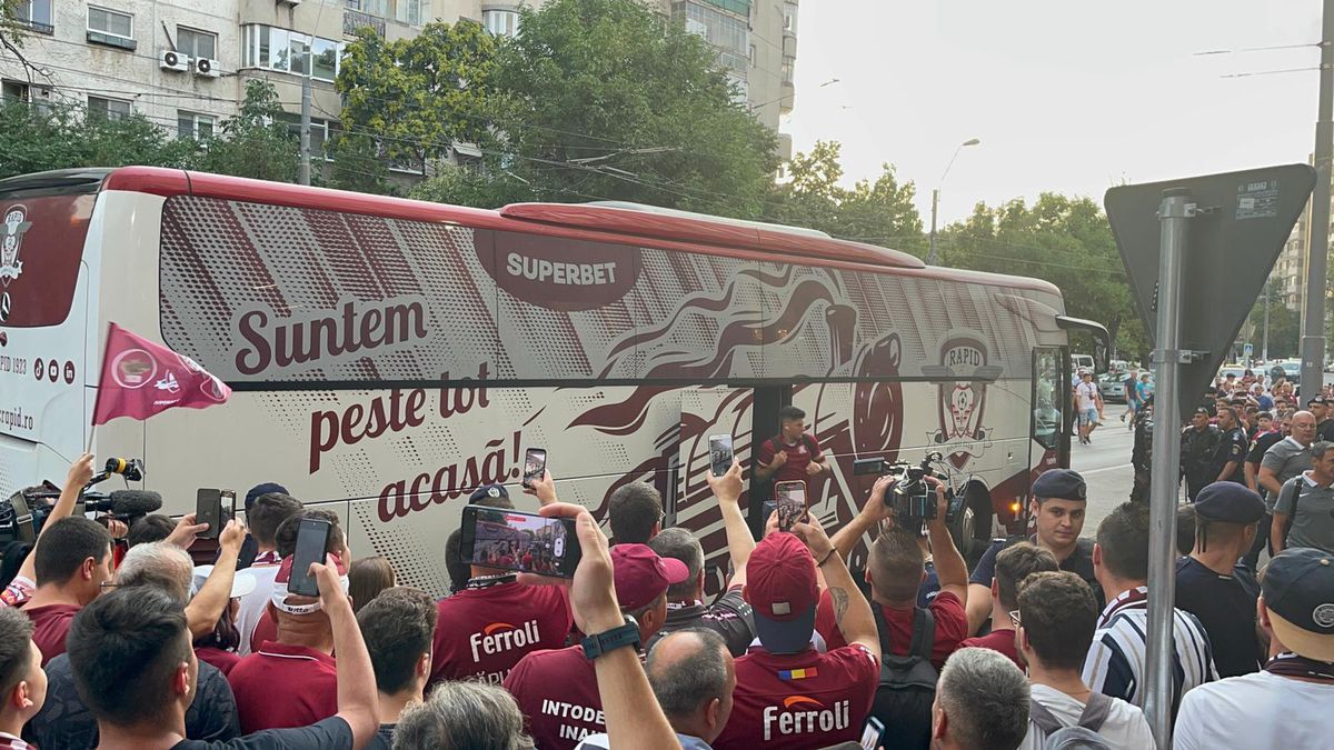 FOTO Rapid - FCSB, suporteri 24.07.2022