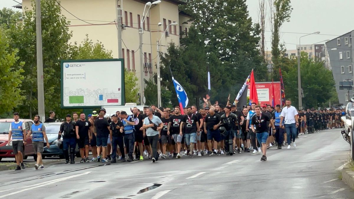 FOTO Rapid - FCSB, suporteri 24.07.2022