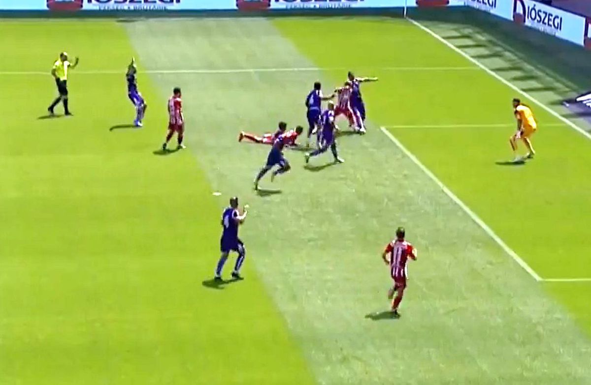 Fază controversată în Sepsi - FC Argeș