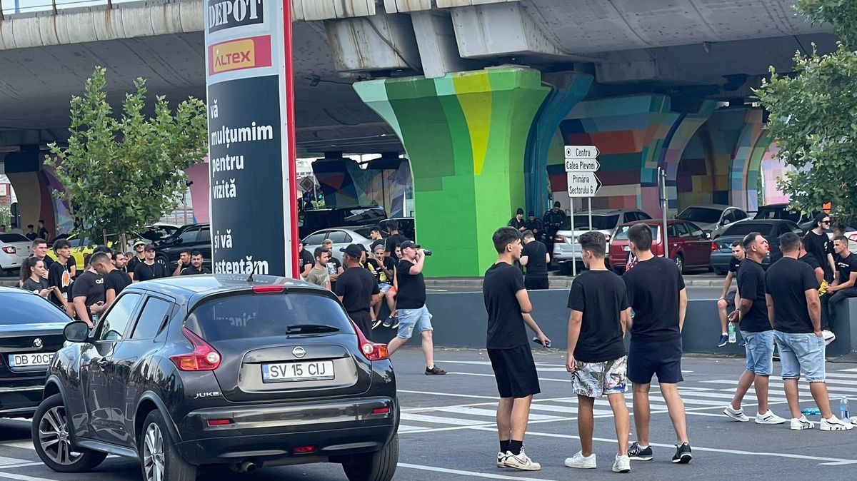 FOTO Rapid - FCSB, suporteri 24.07.2022